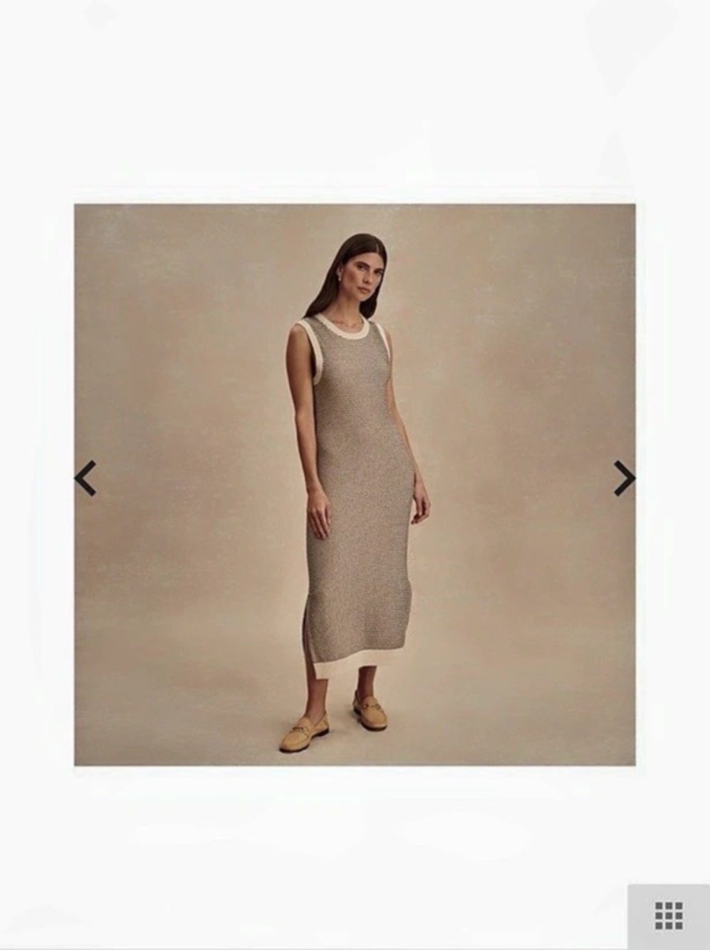 Varley Knit Midi Dress